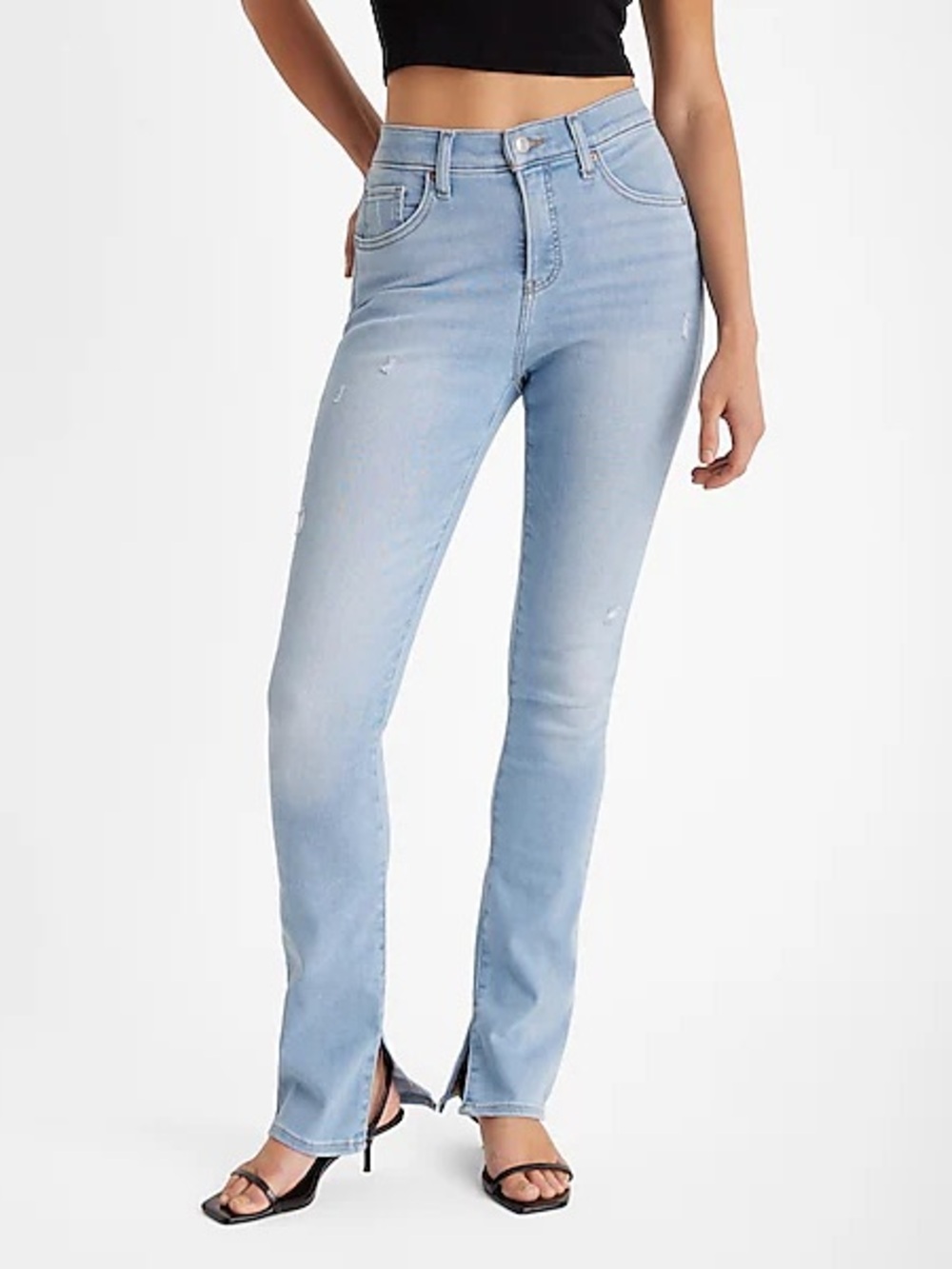 Express Mid Rise Skyscraper Jeans